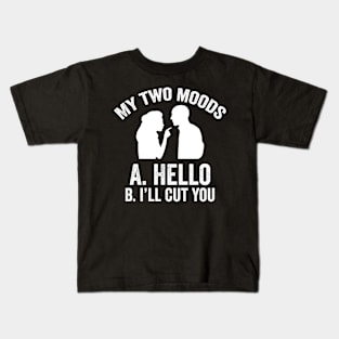 my two moods Kids T-Shirt